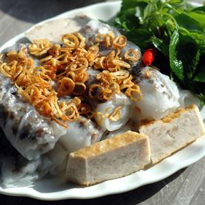 Cách làm bánh cuốn nhân thịt nấm