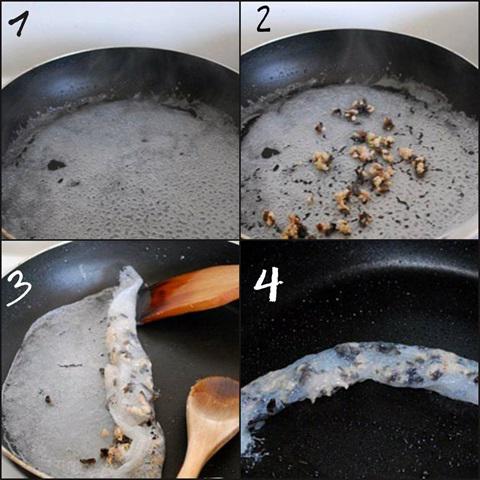 Cách làm bánh cuốn nóng nhân thịt gà
