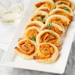 Cách làm bánh cuộn thịt nguội