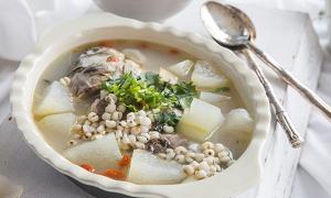 Bánh cuộn trứng, dưa leo thanh đạm, dễ ăn