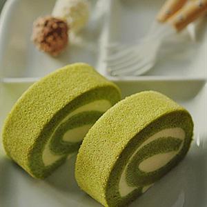 Cách làm bánh cuộn vị trà xanh