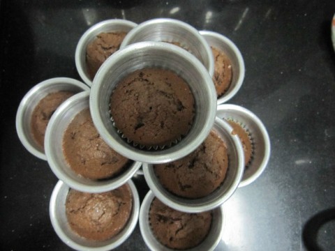 Bánh cupcake chocolate dừa