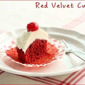 Cách làm bánh cupcake đỏ rực