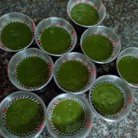 Cách làm bánh cupcake hương trà xanh