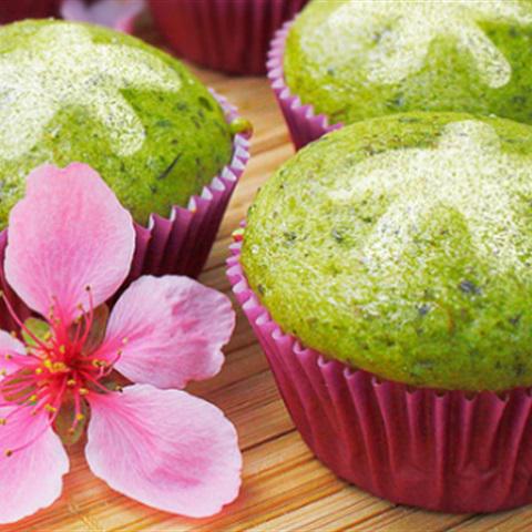 Cách làm bánh cupcake hương trà xanh