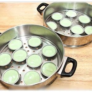 Cách làm bánh cupcake lá dứa