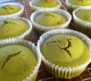 Bánh cupcake trà xanh