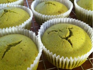 Bánh cupcake trà xanh