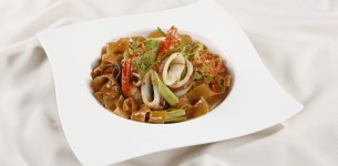 Bánh đa xào hải sản