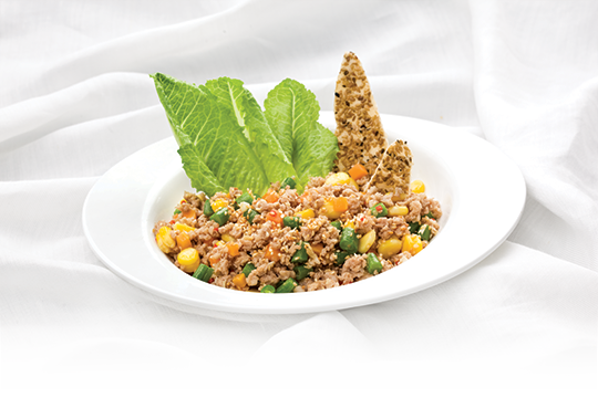 Bánh đa xúc thịt bằm