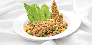 Bánh đa xúc thịt bằm