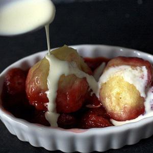 Cách làm bánh dâu tây không cần lò nướng