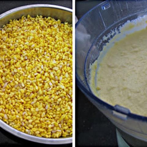 Bánh đậu xanh trái cây