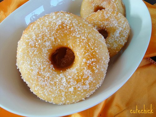 Bánh donut đường