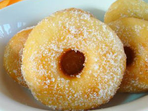 Bánh donut đường