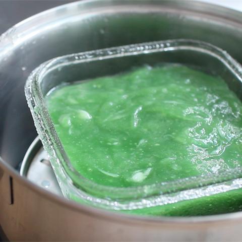 Cách làm bánh đúc lá dứa