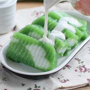 Cách làm bánh đúc lá dứa