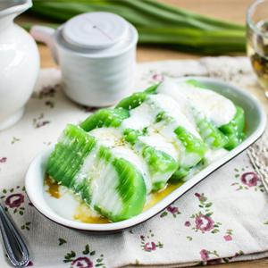 Cách làm bánh đúc lá dứa