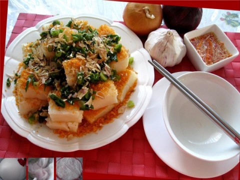 Bánh đúc tôm khô