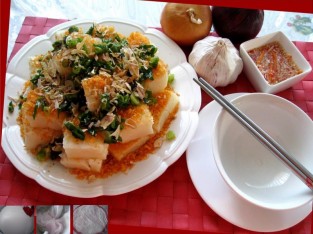 Bánh đúc tôm khô