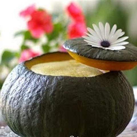 Cách làm bánh flan bí đỏ