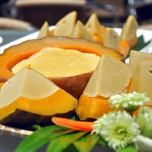 Cách làm bánh flan bí đỏ