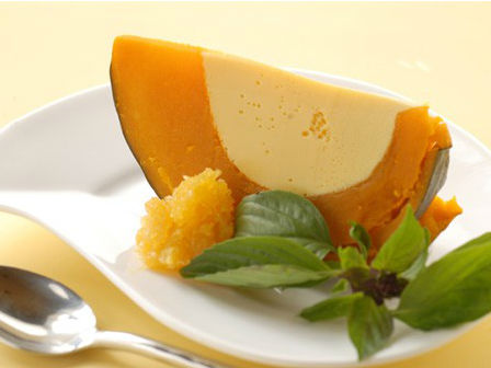 Bánh flan bí đỏ