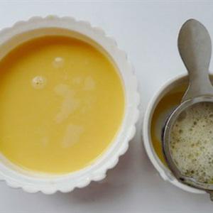 Cách làm bánh flan cam