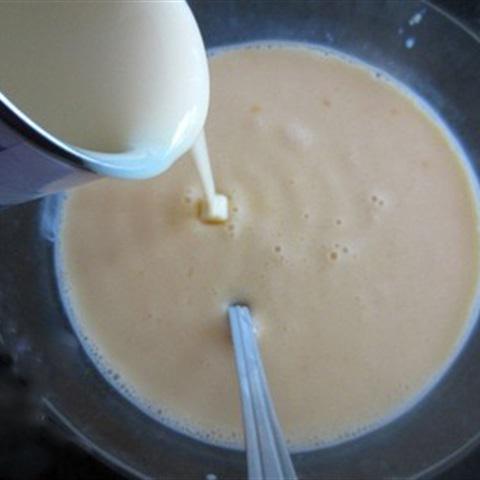 Cách làm bánh flan chanh dừa