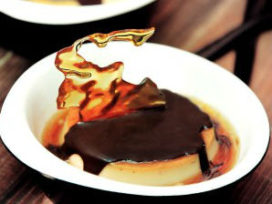 Bánh flan dừa lạ miệng