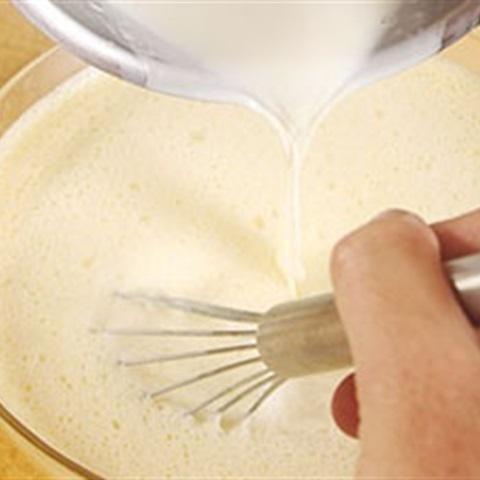 Cách làm bánh flan hương lựu