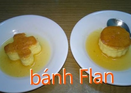 Bánh flan ngon