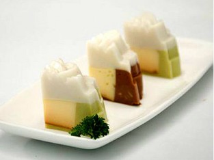 Bánh flan rau câu