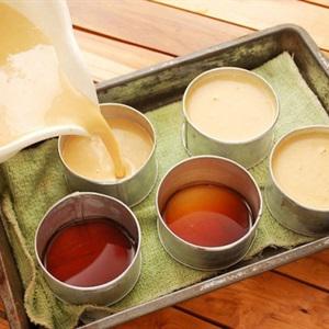 Cách làm bánh flan vị cà phê