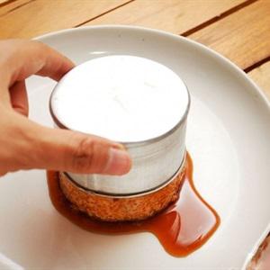 Cách làm bánh flan vị cà phê