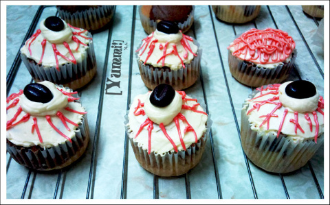 Bánh frightful sight cupcake