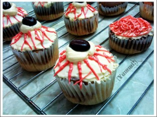 Bánh frightful sight cupcake