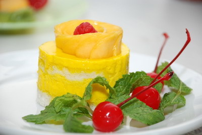 Bánh ga tô kem xoài