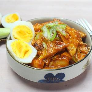 Cách làm bánh gạo cay Hàn Quốc tteokbokki