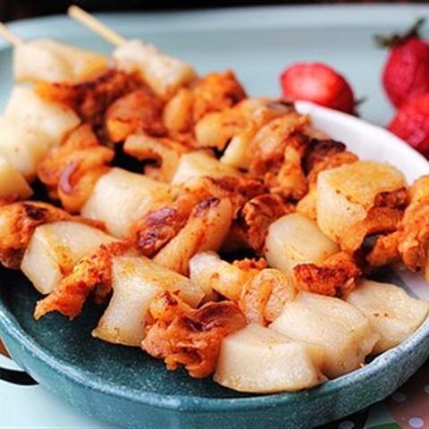 Cách làm bánh gạo cay kim chi