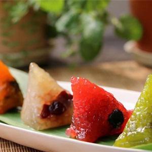 Bánh gạo nhân hoa quả