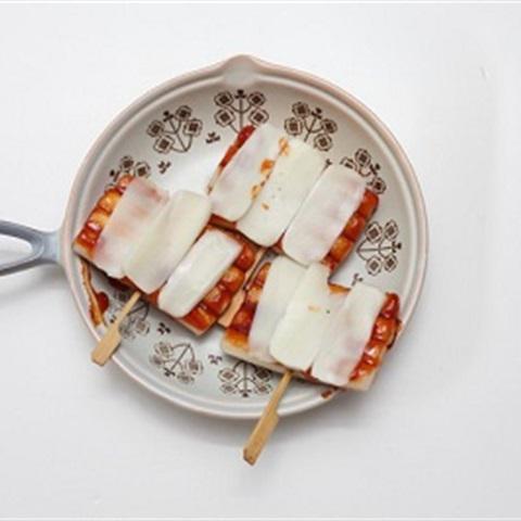 Cách làm bánh gạo phô mai