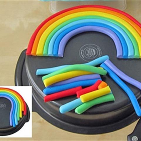 Cách làm bánh gato cầu vồng