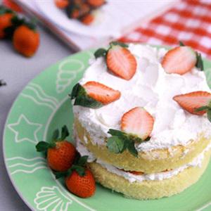 Cách làm bánh gato dâu tây 2 tầng