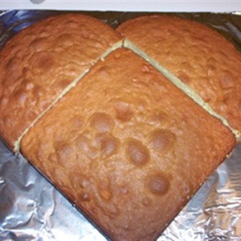 Cách làm bánh gato hình trái tim