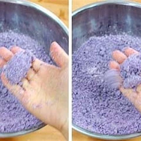 Cách làm bánh gato khoai lang tím