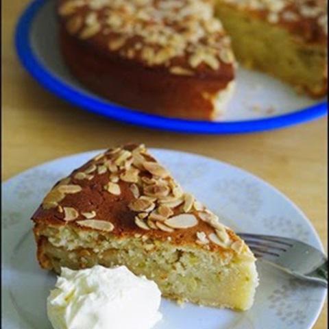 Cách làm bánh gato nhân táo