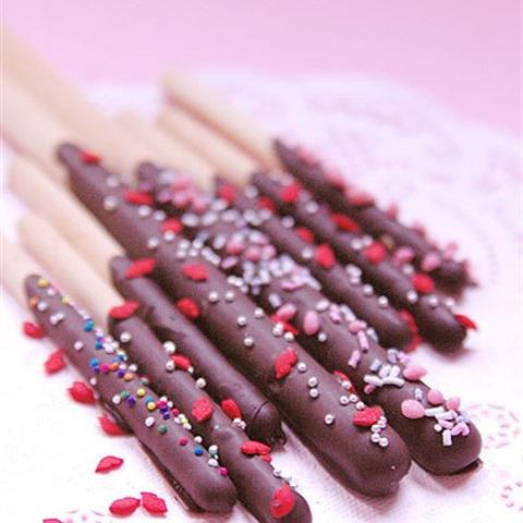 Cách làm bánh gậy chocolate