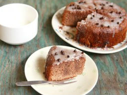 Bánh genoise sô-cô-la ngọt ngào