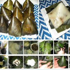 Bánh giò gói lá chuối